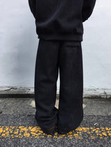 [SET] ママンゴールデンプルオーバーフーディー + ピンタックワイドパンツ 4C
