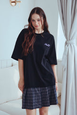 26SS★Trump Cat Embroidered Short Sleeve Tee