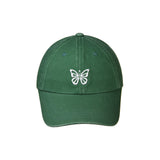 VINTAGE MINI BUTTERFLY BALL CAP_BLACK PINK