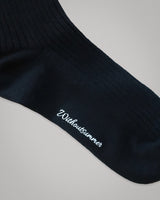 ベーシックコットンソックス_ブラック
