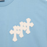 クロスTシャツ - BLUE