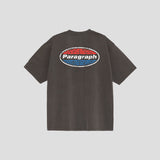 ダメージド エリプス ロゴ Tシャツ