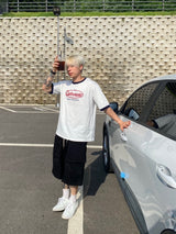 カーボネートハーフTシャツ 2C