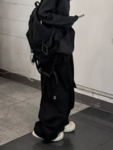 ドロップ アイレット カーゴ スウェットパンツ