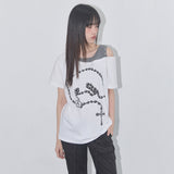 ロザリーノワールTシャツ (WHITE) F25QB111