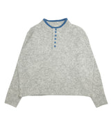 No.1534 P knit string anorak (4color)