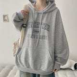 Tans Lettering Boxfit Hoodie (6 colors) H&L