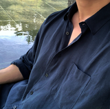 Hyper Essential Overfit Linen Shirt