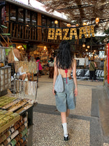 [MADE] カッドバミューダカーゴデニムパンツ