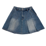 25SS WOMAN DENIM DENNIS SKIRT BLUE