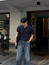 メイワイドデニムパンツ