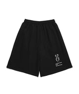 サンダーラベルプリンティングハーフパンツ