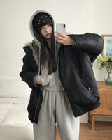 OUNCE Fur Shearling Down Jumper