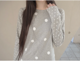 dot raglan tee