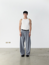 PT5 Pleated Striped Tailored Trouser