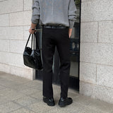 LMN Cent Half-Bendable Long Wide Slacks (3 colors)
