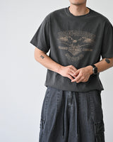 バウ モータース ピグメント ショートスリーブ Tシャツ