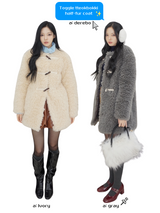 Toggle tteokbokki half-fur coat