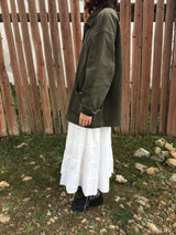 プレップコーデュロイハーフコート (3color)