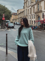 DIA Argyle Over Wool Knitwear