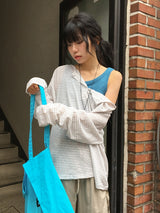 Kiku Basic Ribbed Sleeveless