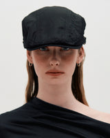 Embroidered Hunting Cap _ BLACK