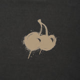 メルティングチェリーピグメントウォッシングTシャツ [CHARCOAL]