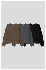 OR diagonal zipper round knit