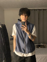 Jデニムベスト2C