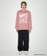 ダストモトクロスピグメントロングスリーブTシャツ
