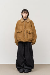 Dumb Sheering Suede Jacket
