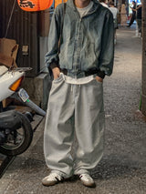 Rivet Double Cargo Sweat pants