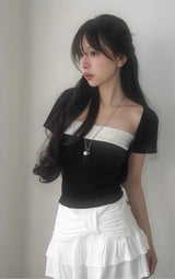 venus deep glam layer top