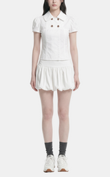 Odette Double Button Blouse