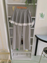 [by LILLOVE] chocolat flared pants