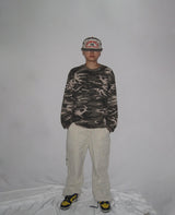 Camo Waffle Long Sleeve T-Shirt (2c)