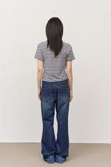 (W) View Striped Top