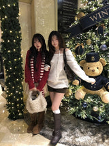 Brill Fur Platform Sole Ugg Long Boots