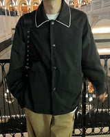 Bruce piping collar jacket