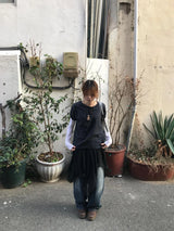 リトゥンチェックブラウス