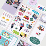 oab school pack / scrap sticker set