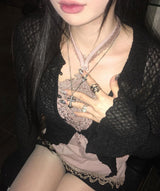 double cross necklace