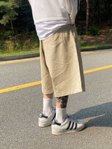 バルーンコーディドコットンハーフパンツ 3C