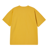 25SS HEART ALIEN SHORT SLEEVE T-SHIRT MUSTARD