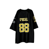 88 metal v-neck t