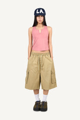 Racer sleeveless