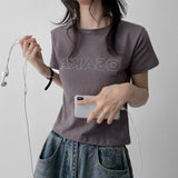 リアルキュービック オオサカ レタリング ショートスリーブ Tシャツ(3 colors)