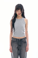 Moment ribbed sleeveless top