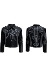 Deconstructed Studded Jacket