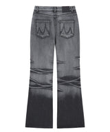 ウィンクルデニムパンツ (black)